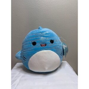 Squishmallows Lamar Blue Shark Plush 10in w/ Tag